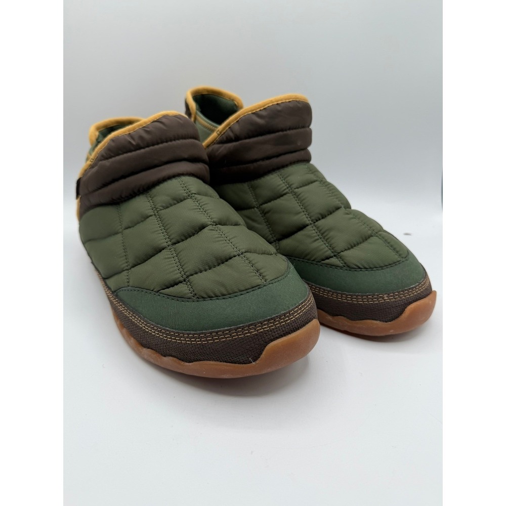 L.L.Bean Men's Mountain Classic Quilted Ankle Boots II Adobe/Deep Olive 10 M